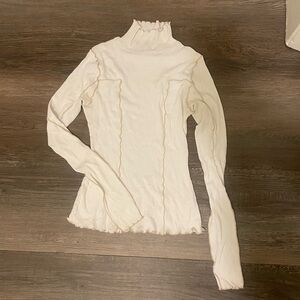 Reformation cream turtleneck